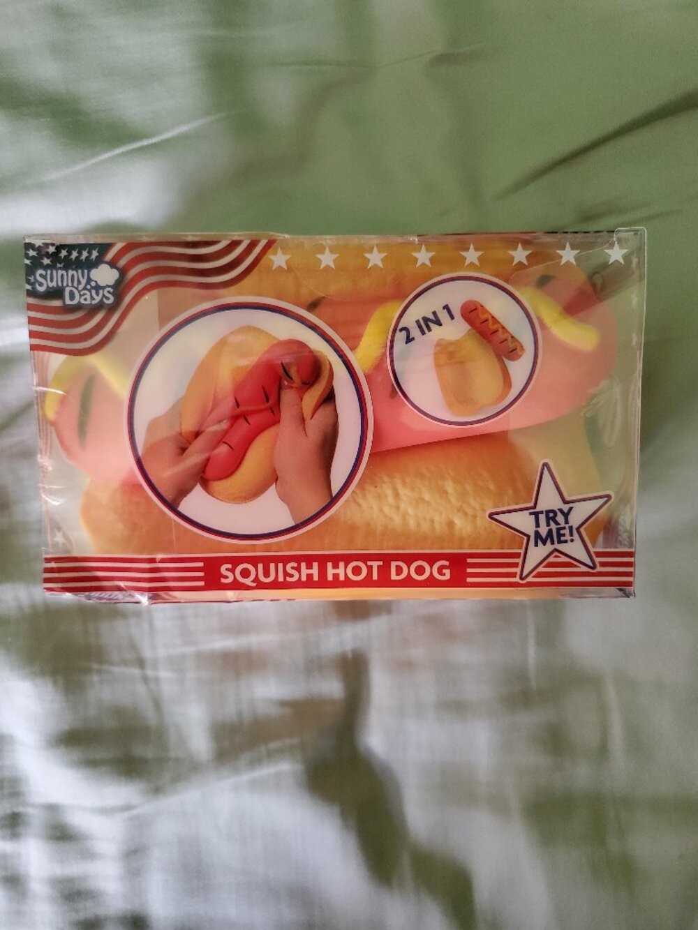 Squeezy Squishy Hot Dog